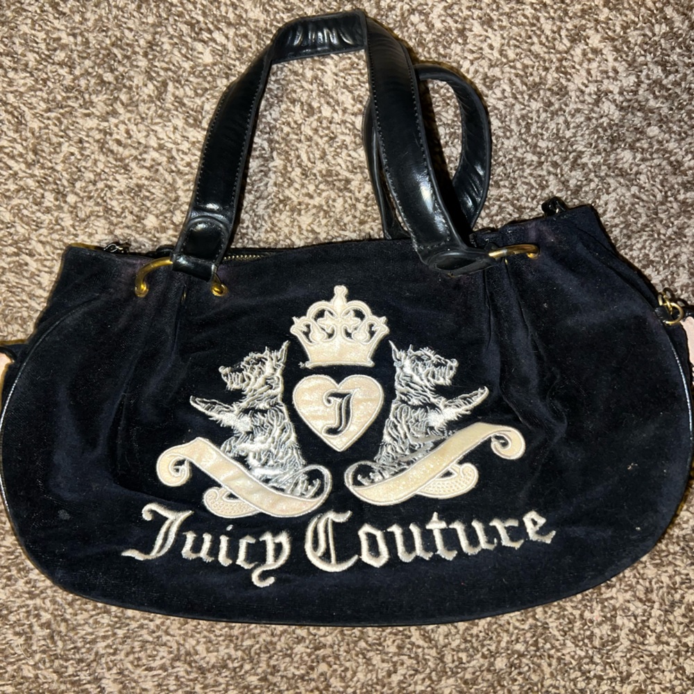 Juicy Couture Scottie Dog Bag with Bow Ribbon